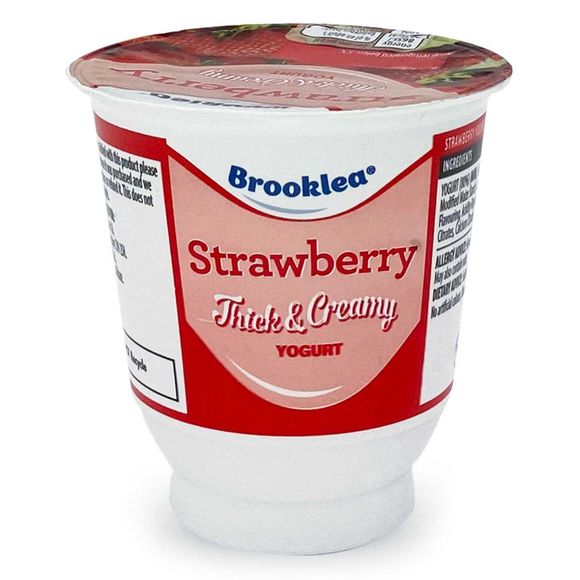 Brooklea Thick & Creamy Strawberry Yogurt 150g